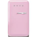 Smeg FAB5LPK6 Frigorífico | Nevera de vino | Clase energética C | Rosa pastel, puerta izquierda, Mesa auxiliar de 96 cm