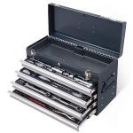 Kraftwerk Tools 206.100.000 Toolbox Basic-Line, 1/4" + 1/2", 100 pcs.