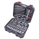 Kraftwerk Tools 204.106.600 Socket wrench set, Basic, 1/4"+1/2", 266 pcs.