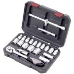 Kraftwerk Tools 204.102.200 Socket wrench case, 1/2", 22 pcs.