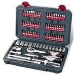 Kraftwerk Tools 204.101.001 Socket wrench case, 1/4", 82 pcs.