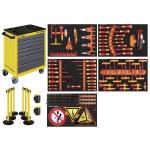 Kraftwerk Tools 102.117.431 VDE Tool trolley BT700, 124 pcs. incl. Barrier-Set
