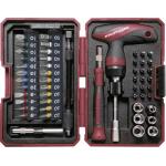 Kraftwerk Tools 306.378.002 Jeu de tournevis à cliquet 1/4", 53 pcs.