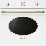 Smeg SF68C1B Oven Built-in | Class A | 70 L, Ventilato multifunzione, Smalto Ever Clean, Estetica Cortina