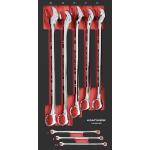 Kraftwerk Tools 105.401.005 Jeu de clés combinées 8 pièces. Inlay 20x40