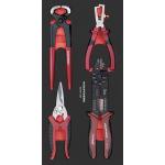 Kraftwerk Tools 105.401.026 Jeu de pinces/ciseaux 4 pièces. Inlay 20x40
