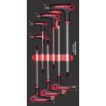 Kraftwerk Tools 105.401.031 PRO LINE EVA3 Poignée en T Tournevis hexagonal 20x40 7 pces.