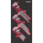 Kraftwerk Tools 105.401.051 PRO LINE EVA3 Jeu de clés mâles coudées 20x40 28 pcs.