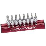 Kraftwerk Tools 105099 Jeu de 8 douilles-embouts TX MAGALU 1/4"