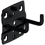 Kraftwerk Tools 145.112.035 Portaherramientas doble, extremo de gancho vertical 35 mm