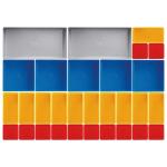 Kraftwerk Tools 198.001.001 Insert bin set 1, 30 pieces, with 45 mm height