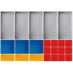 Kraftwerk Tools 198.001.003 Insert bin set 3, 23 pieces, with 45 mm height