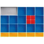 Kraftwerk Tools 198.001.004 Insert bin set 4, 22 pieces, with 45 mm height