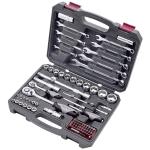 Kraftwerk Tools 204.103.600 Socket wrench set, Basic, 1/4"+1/2", 80 pcs.