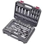 Kraftwerk Tools 204.103.601 Socket wrench set, Basic, 1/4"+1/2", 105 pcs.
