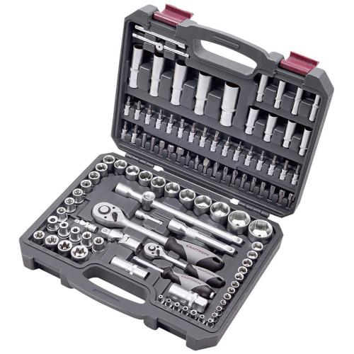 Kraftwerk Tools 204.103.601 Socket wrench set, Basic, 1/4"+1/2", 105 pcs.