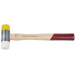 Kraftwerk Tools 2336 Martillo de cara blanda con cabezas de nylon/PU Ø 35 mm