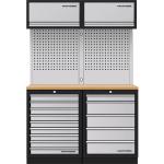 Kraftwerk Tools 3964K-95K2 Mobilio 2 combi, 5 y 9 cajones multiplex de haya