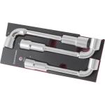 Kraftwerk Tools 4903-31 Coq. clés à pipe déb. EVA3 27-32 mm 3-p.