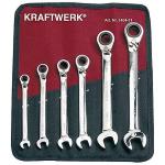 Kraftwerk Tools 3404-51 Jeu de 6 CLICKRAFT rév. 8-19 mm
