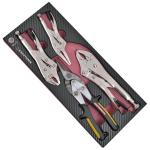 Kraftwerk Tools 4903-25 Coquille de pinces-étaux EVA3 4 p.