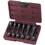 Kraftwerk Tools 3084 Juego 12 vasos de impacto TX