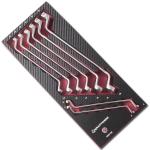 Kraftwerk Tools 4903-08 Coquille EVA3 de clés polygonales 8 p.