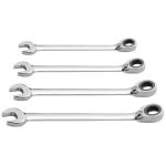 Kraftwerk Tools 3404-50 Jeu de 4 clés CLICKRAFT rév. 10-19 mm