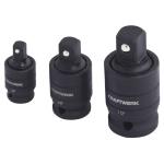 Kraftwerk Tools 387998 Jeu de 3 cardans à chocs