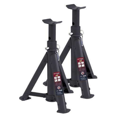 Kraftwerk Tools 3972 Pair of 2 t foldable jack stand
