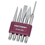 Kraftwerk Tools 3370 5-pzs. Set cortafrios,botadores buriles