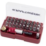 Kraftwerk Tools 306.378.000 Boîte d'embouts avec fraise à noyer hexa, 33 pcs.