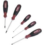 Kraftwerk Tools 4163 Jeu de 5 tournevis à fente/PZ ergokraft