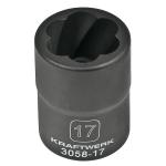 Kraftwerk Tools 3058-17 Douille d'extracteur 1/2" 17 mm