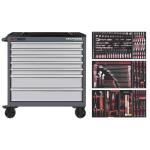 Kraftwerk Tools PRO LINE 102.217.101 BT900 Mobile Tool Cabinet, 7 drawers, PRO, 278-pcs.