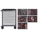Kraftwerk Tools PRO LINE 102.470.510 BT700 Mobile Tool Cabinet, 8 drawers, PRO, 237-pcs.