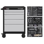 Kraftwerk Tools BASIC LINE 102.105.205 LT700 Mobile Tool Cabinet, 5 drawers, BASIC, 173-pcs.