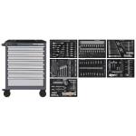 Kraftwerk Tools BASIC LINE 102.118.107 BT700 Mobile Tool Cabinet, 8 drawers, BASIC, 251-pcs.