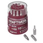 Kraftwerk Tools 2780 Boîte de 11 embouts 1/4" TX