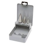 Kraftwerk Tools 18000 Set 3 brocas escalonadas helicoid. HSS Co5