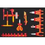 Kraftwerk Tools 105.110.003 Insert VDE cliquet / douille 3/8"/ pince réversible 18pz