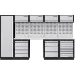 Kraftwerk Tools 3964K-H5049-K4IX Mobilio 5 combi, gabinete alto, 4/5/9 cajones, inox