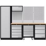 Kraftwerk Tools 3964K-H5R4-K1W Mobilio 4 combi, unidad alta, pared perforada, haya