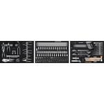 Kraftwerk Tools 105.103.003 Assortiment d'outils EVA, 147 pcs.