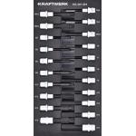 Kraftwerk Tools 105.301.004 Douille hexagonale multi-dents 1/2'' Ribe 21-pcs Inlay 20x40