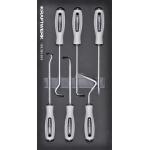 Kraftwerk Tools 105.301.015 Outil de démontage du carénage 6-pcs. Inlay 20x40