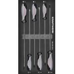 Kraftwerk Tools 105.301.016 Tournevis hexagonaux longs PH 6-pcs. 20x40