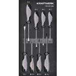 Kraftwerk Tools 105.301.024 Tournevis PH 8-pcs. Insert 20x40