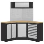 Kraftwerk Tools 3964R Elemento de esquina Mobilio 3s combi, multiplex de haya