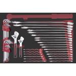 Kraftwerk Tools 105.503.028 PRO LINE EVA Combination spanners, without torque wrench 60x40 43 pcs.